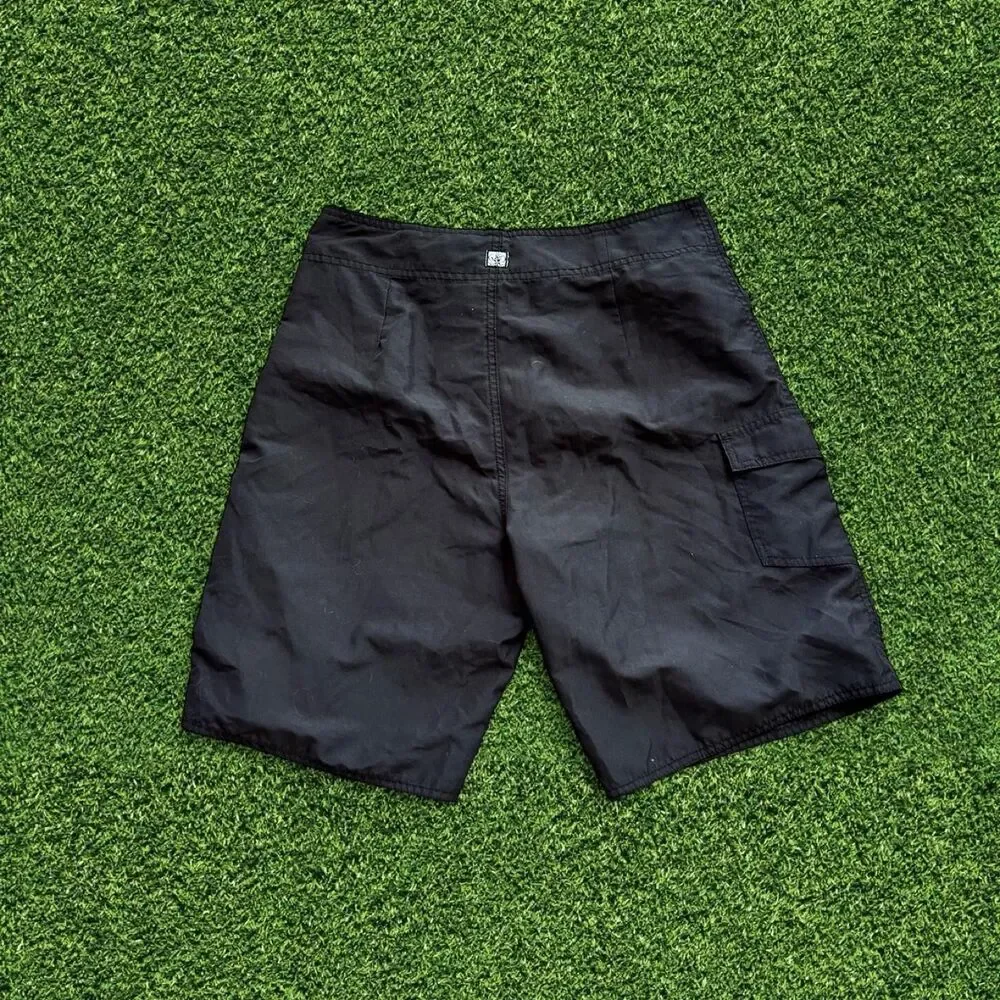 Body Glove VTG 90s/00s baggy embroidered cargo surfwear boardshorts